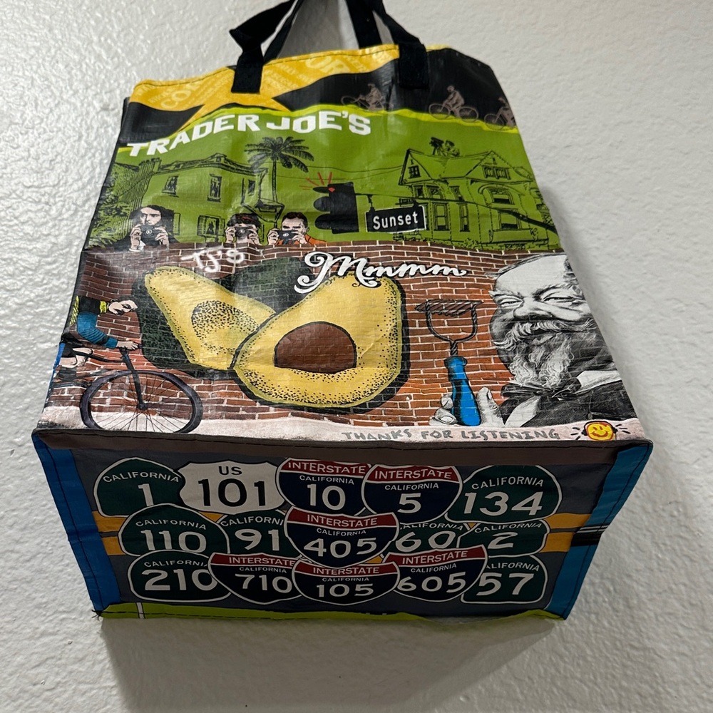 Trader Joe's California Reusable Tote Bag‎
